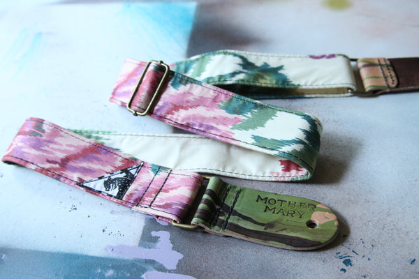 "The Sound and the Floral” Guitar Strap