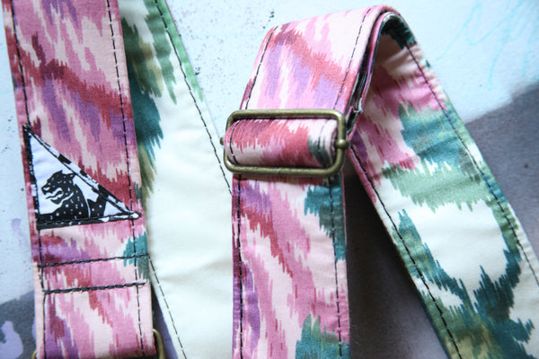 "The Sound and the Floral” Guitar Strap