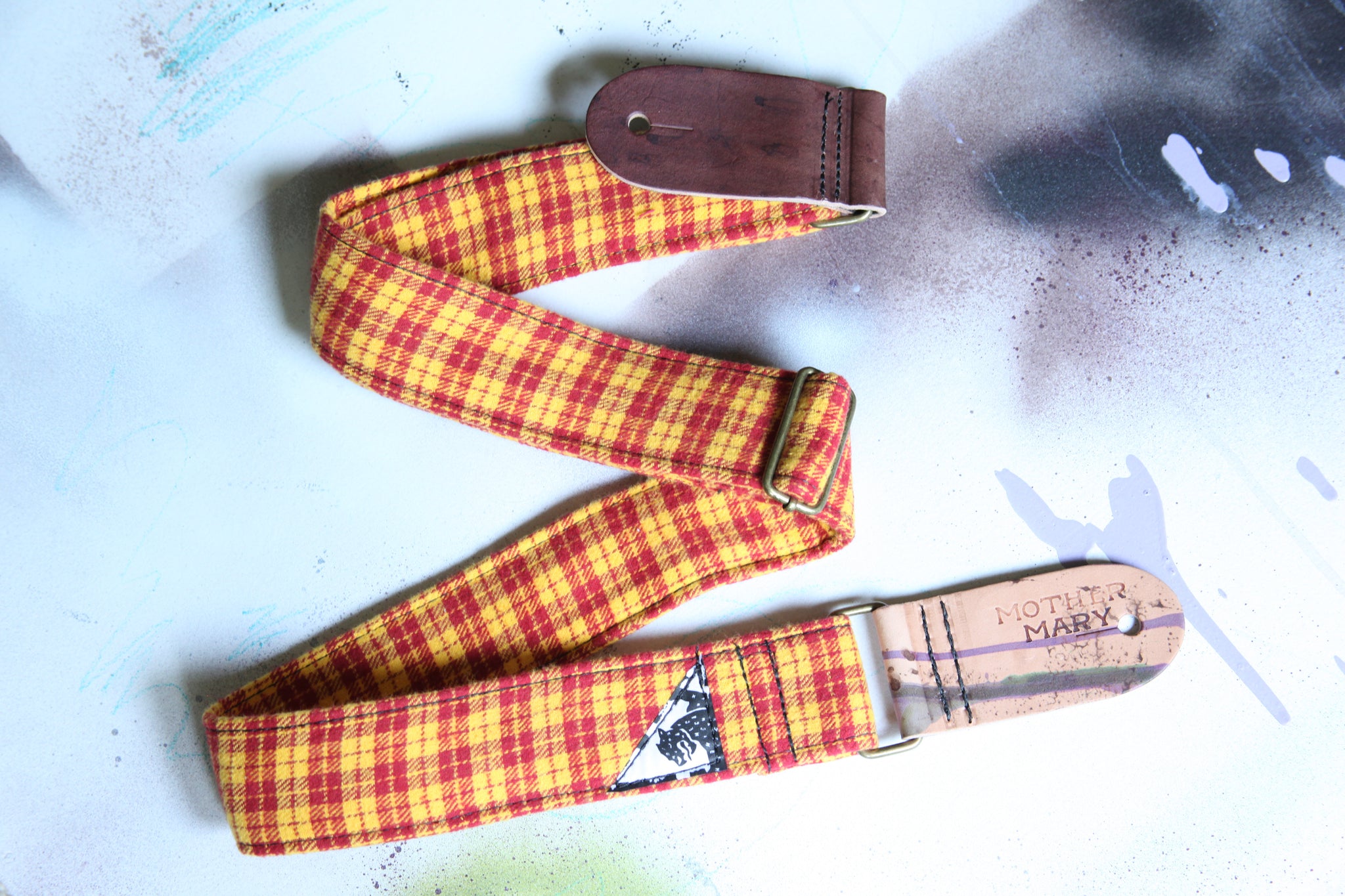 "The Red Pony” Guitar Strap