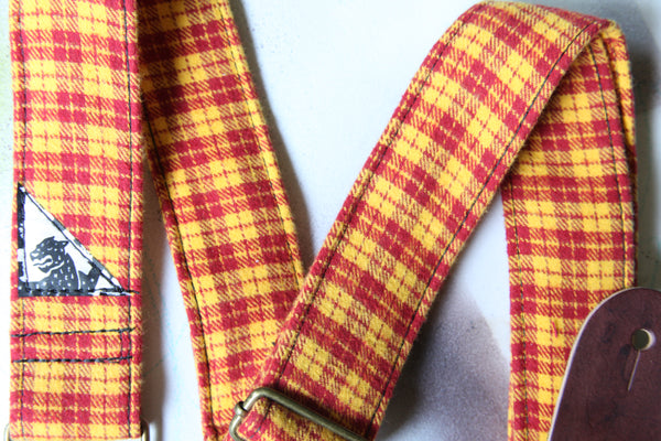 "The Red Pony” Guitar Strap