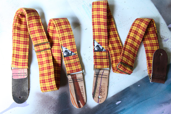 "The Red Pony” Guitar Strap