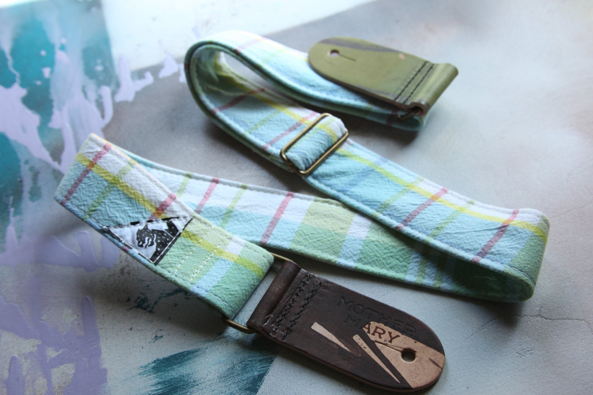"Flannel Attraction” Guitar Strap