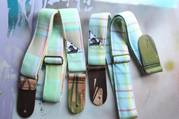 "Flannel Attraction” Guitar Strap