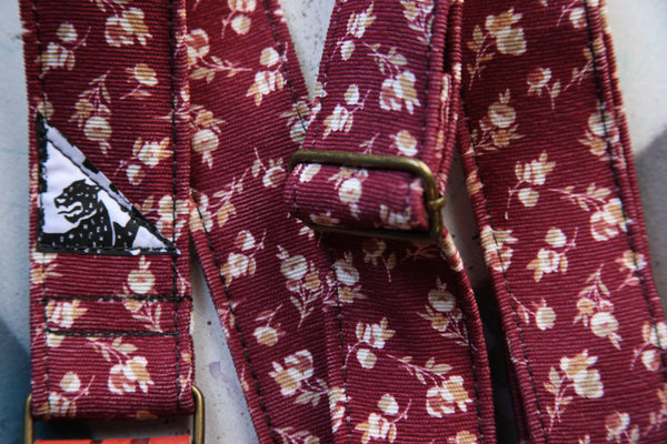 "Corduroy Rose” Guitar Strap