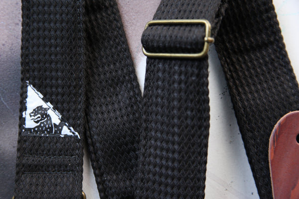 "The Man in Black” Guitar Strap