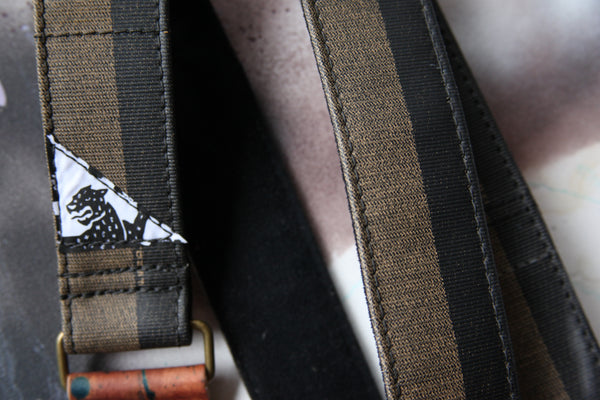 "Fendi” Guitar Strap