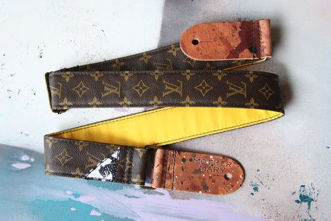"Louis Vuitton” Guitar Strap