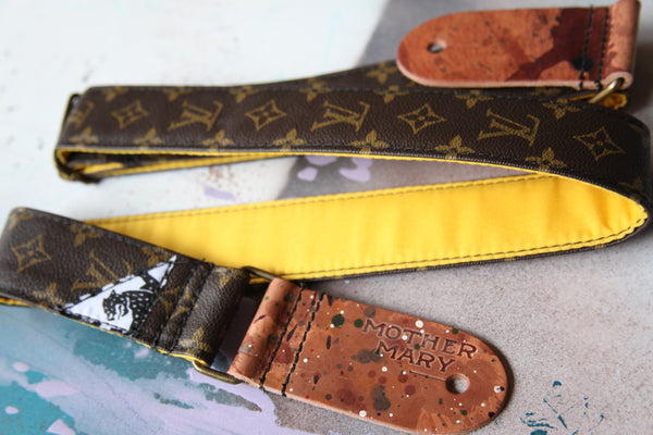 "Louis Vuitton” Guitar Strap