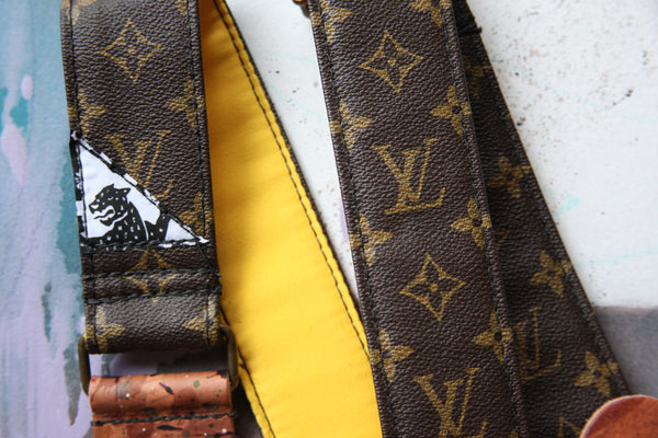"Louis Vuitton” Guitar Strap