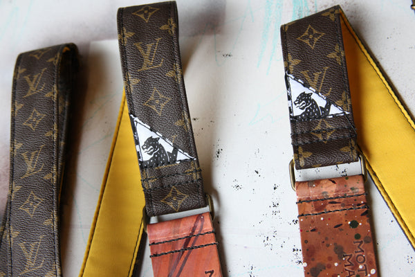 "Louis Vuitton” Guitar Strap