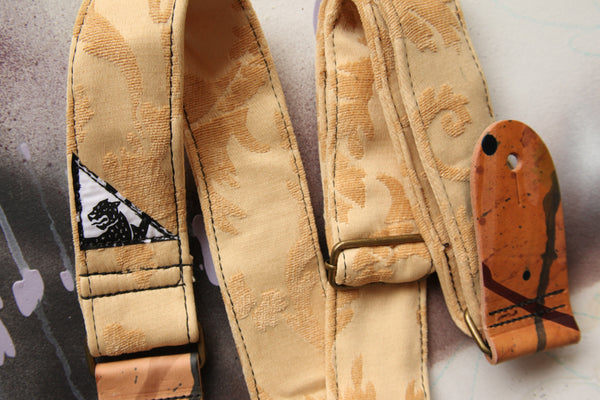 Granny Yellow Guitar Strap