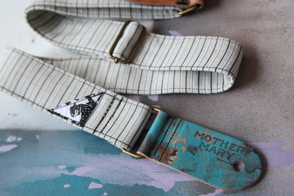 "White Noise” Guitar Strap