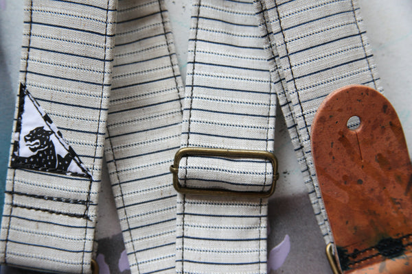 "White Noise” Guitar Strap