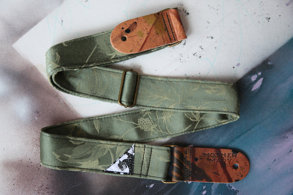 Granny Green Guitar Strap