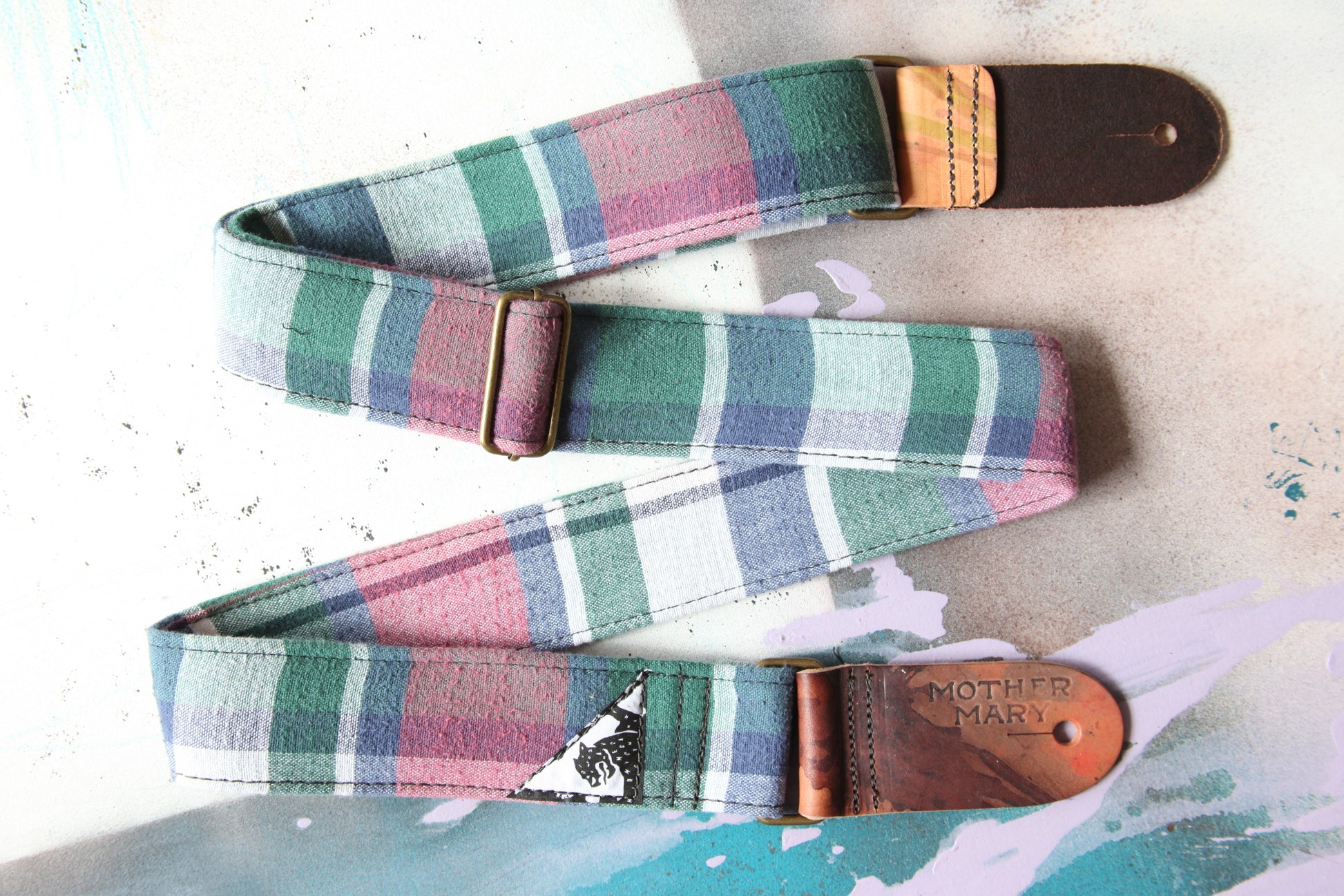 "Channel 3” Guitar Strap