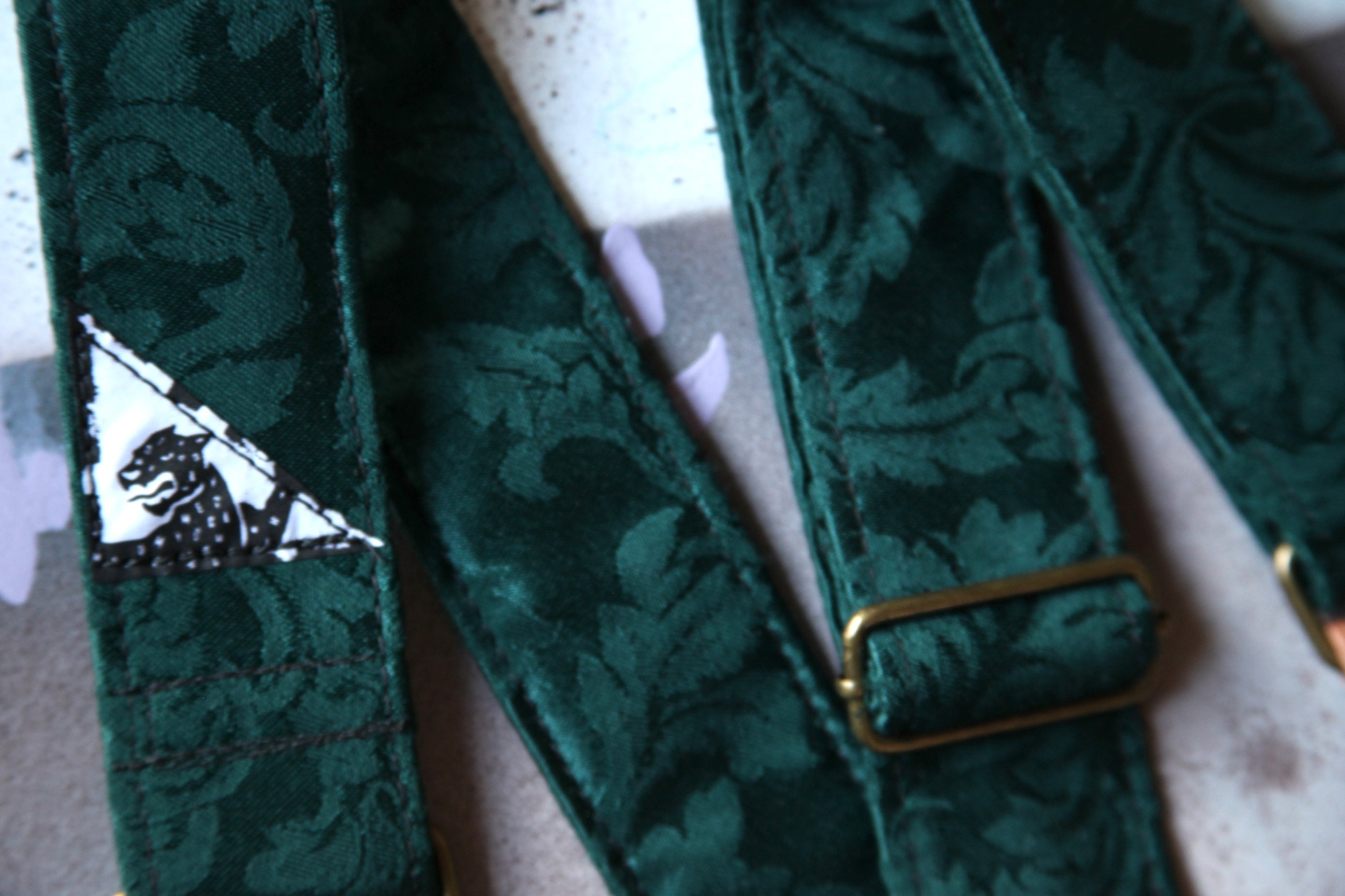 Granny Emerald Guitar Strap