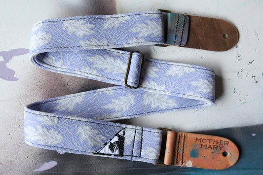 "The Lavender Leaf” Guitar Strap
