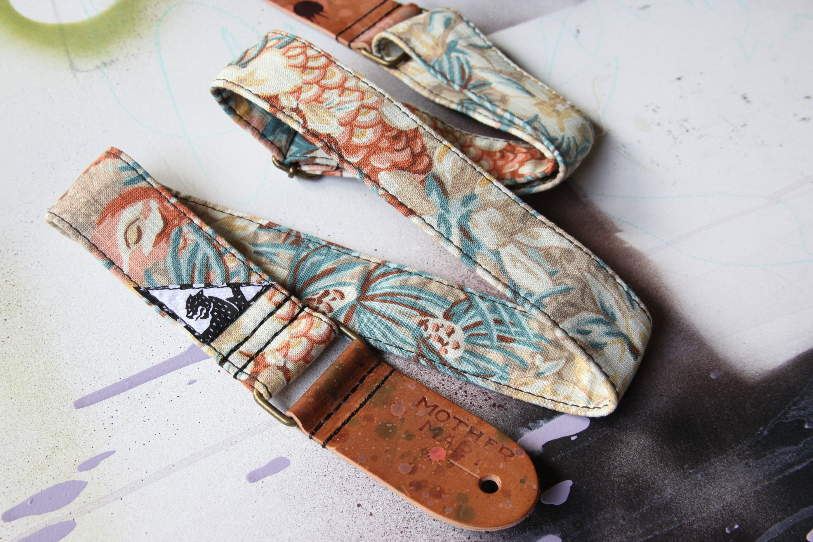 "Desert Flower” Guitar Strap