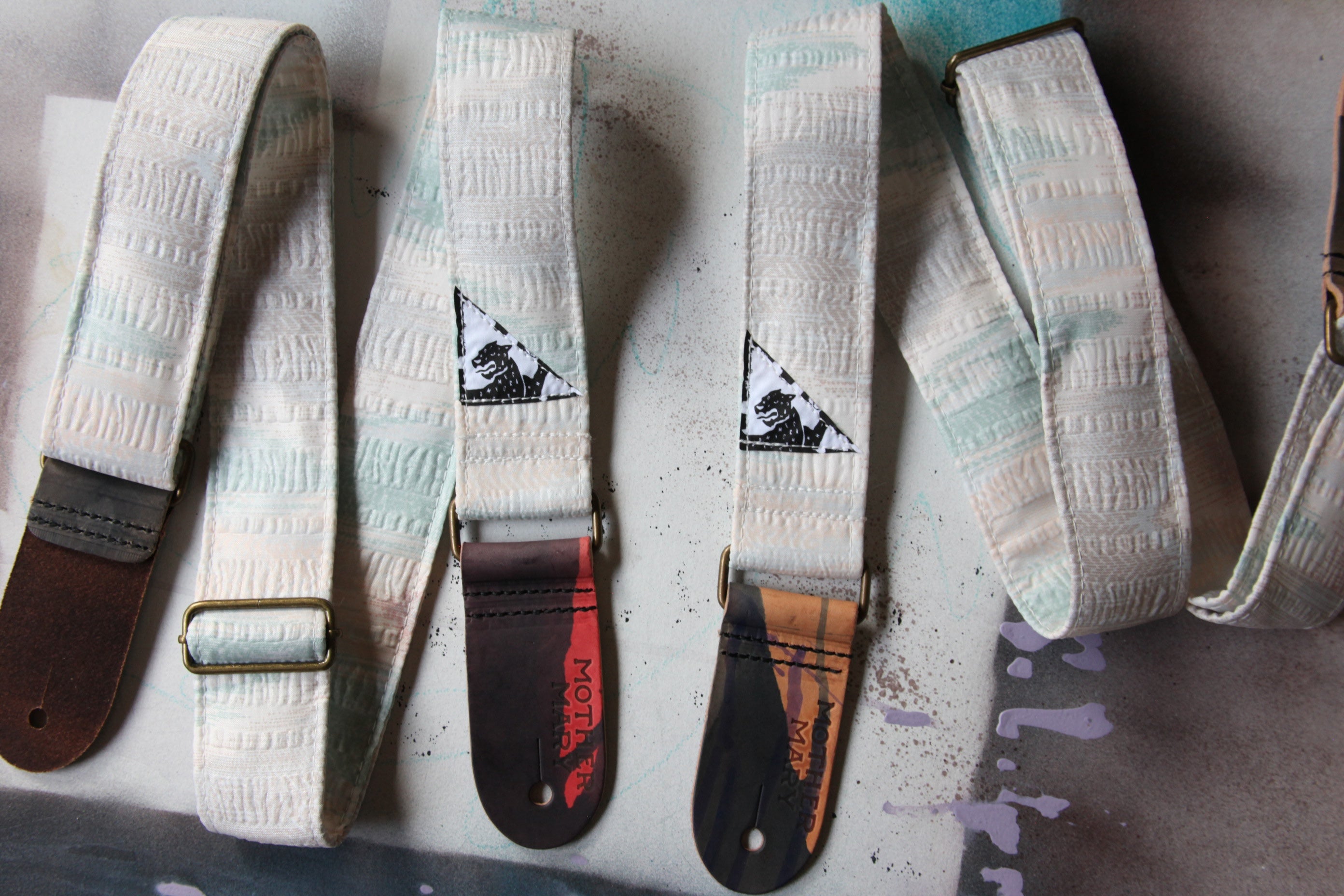 "Sea Change” Guitar Strap