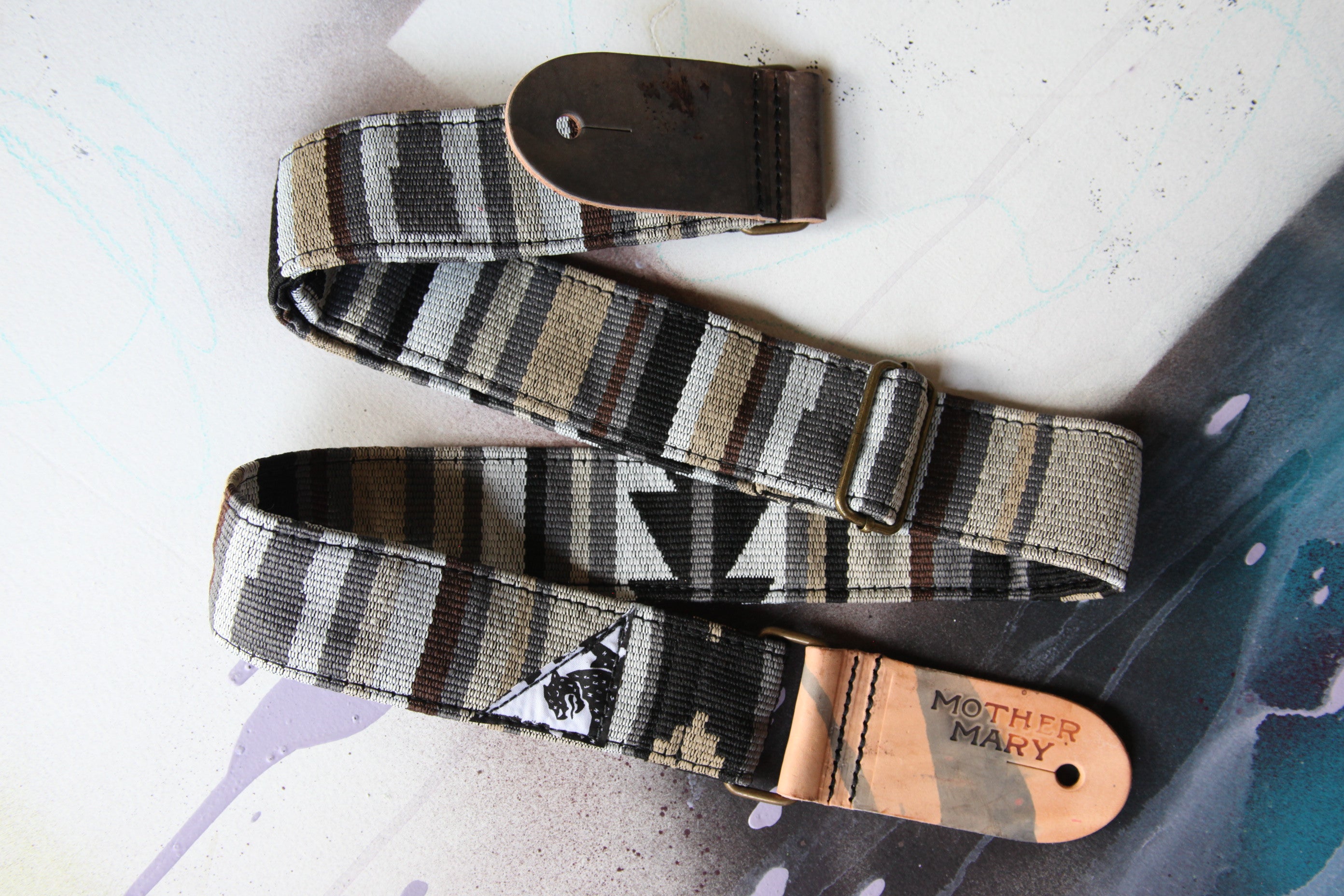 "Dead Man” Guitar Strap