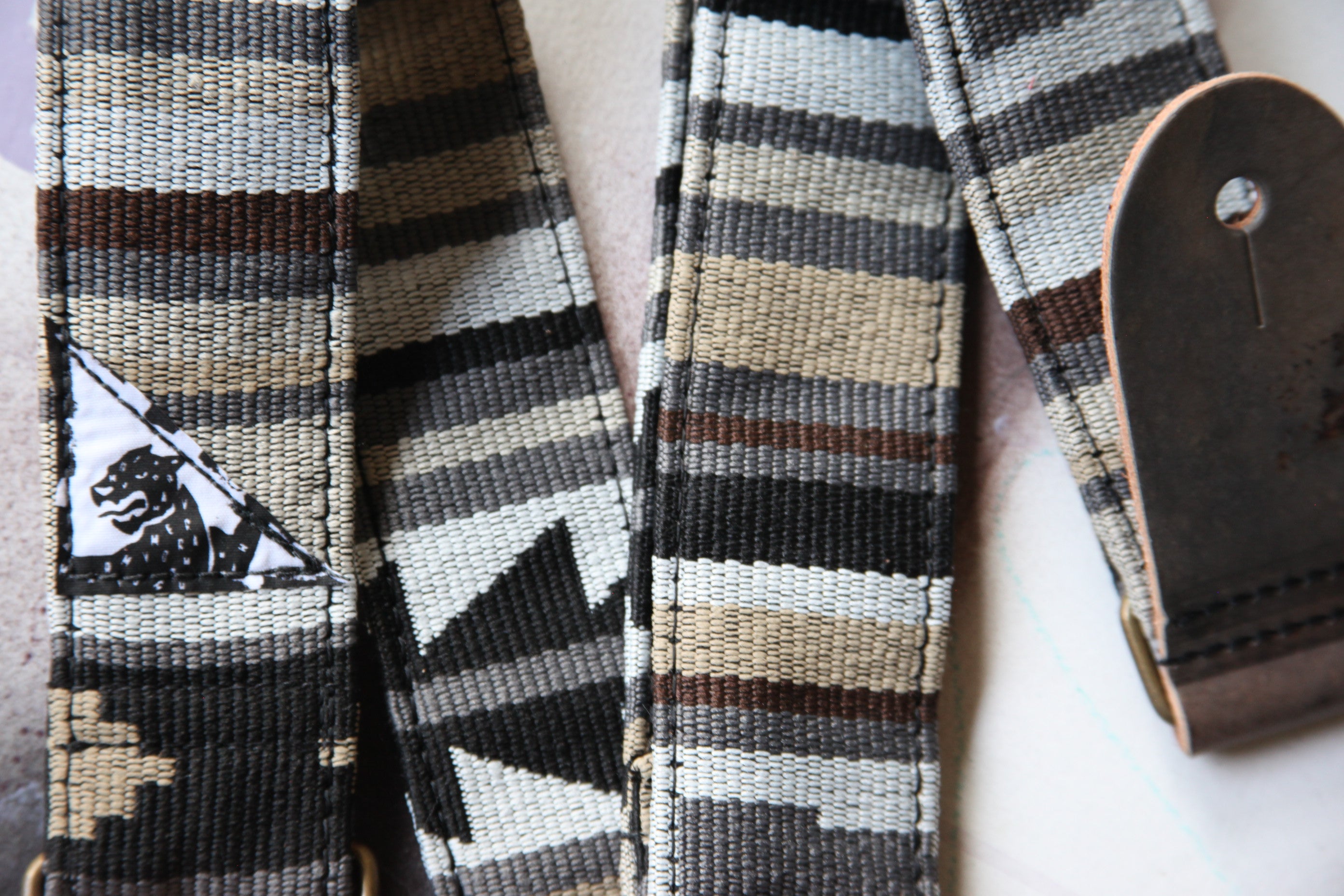 "Dead Man” Guitar Strap