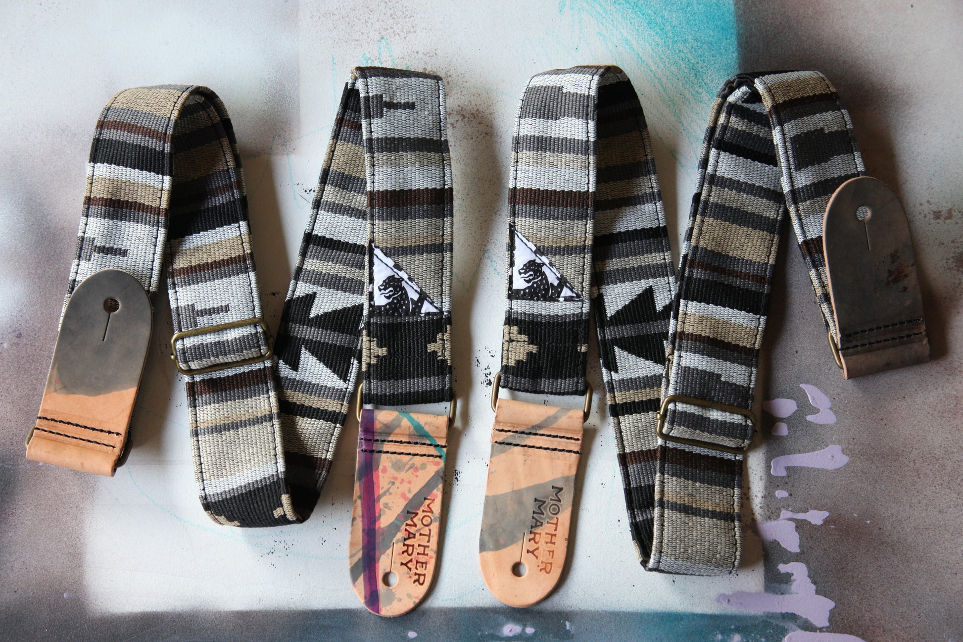"Dead Man” Guitar Strap