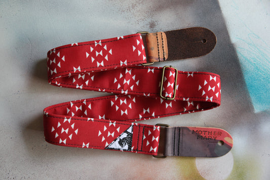"Red Pony” Guitar Strap