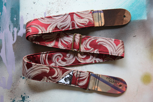"Gothic Novel” Guitar Strap