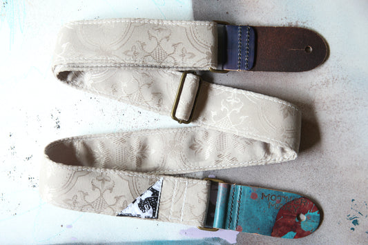 "Grey Granny" Guitar Strap