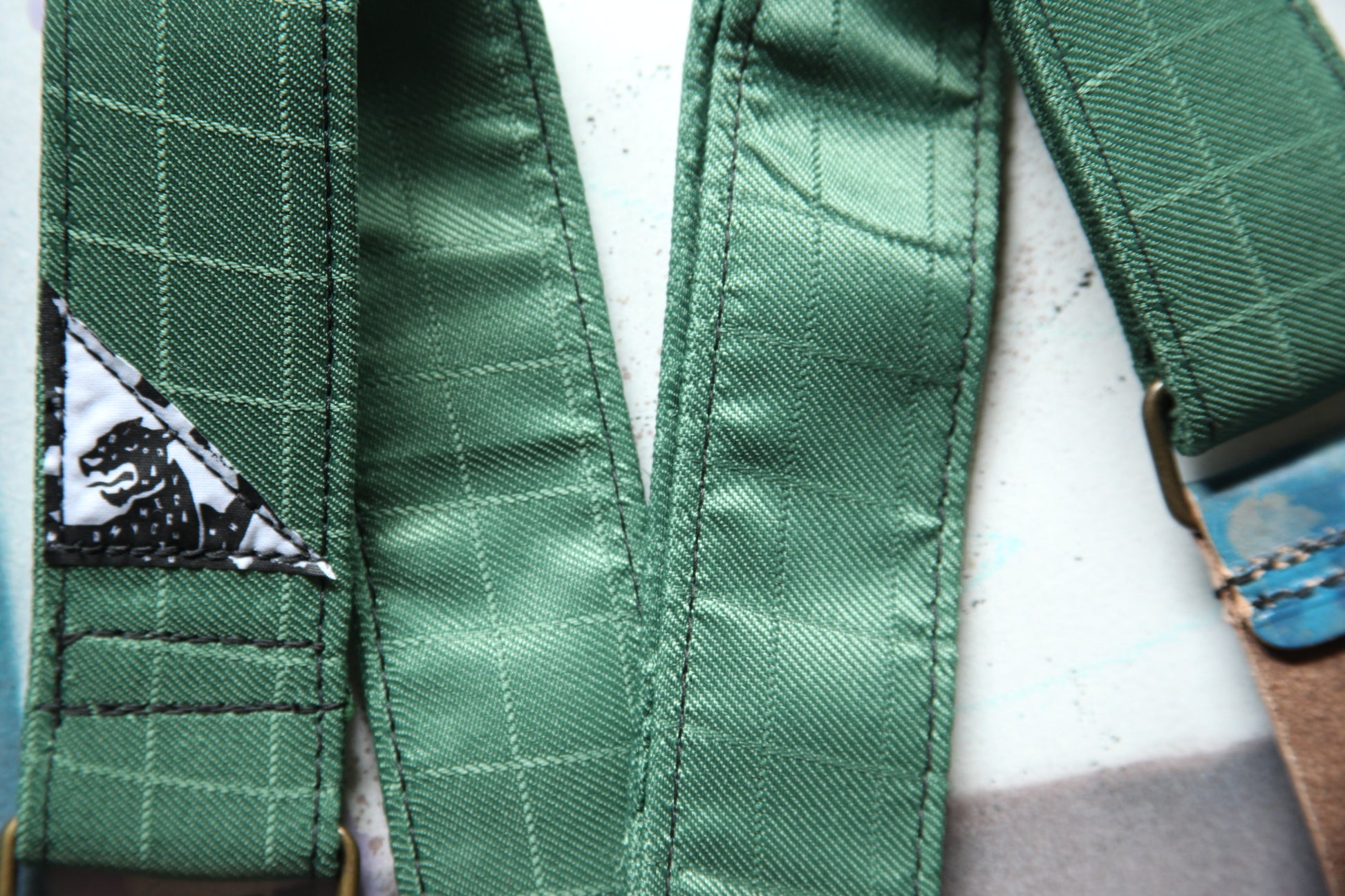 Granny Green Guitar Strap