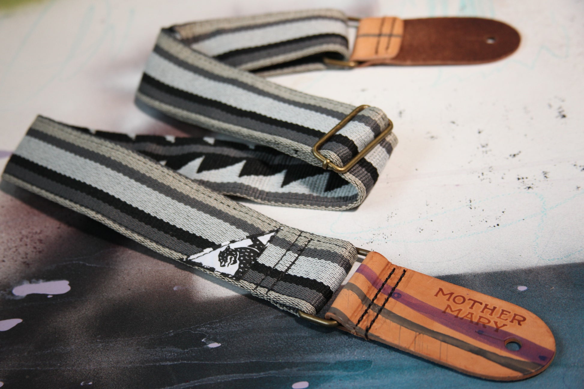 "Dead Man” Guitar Strap