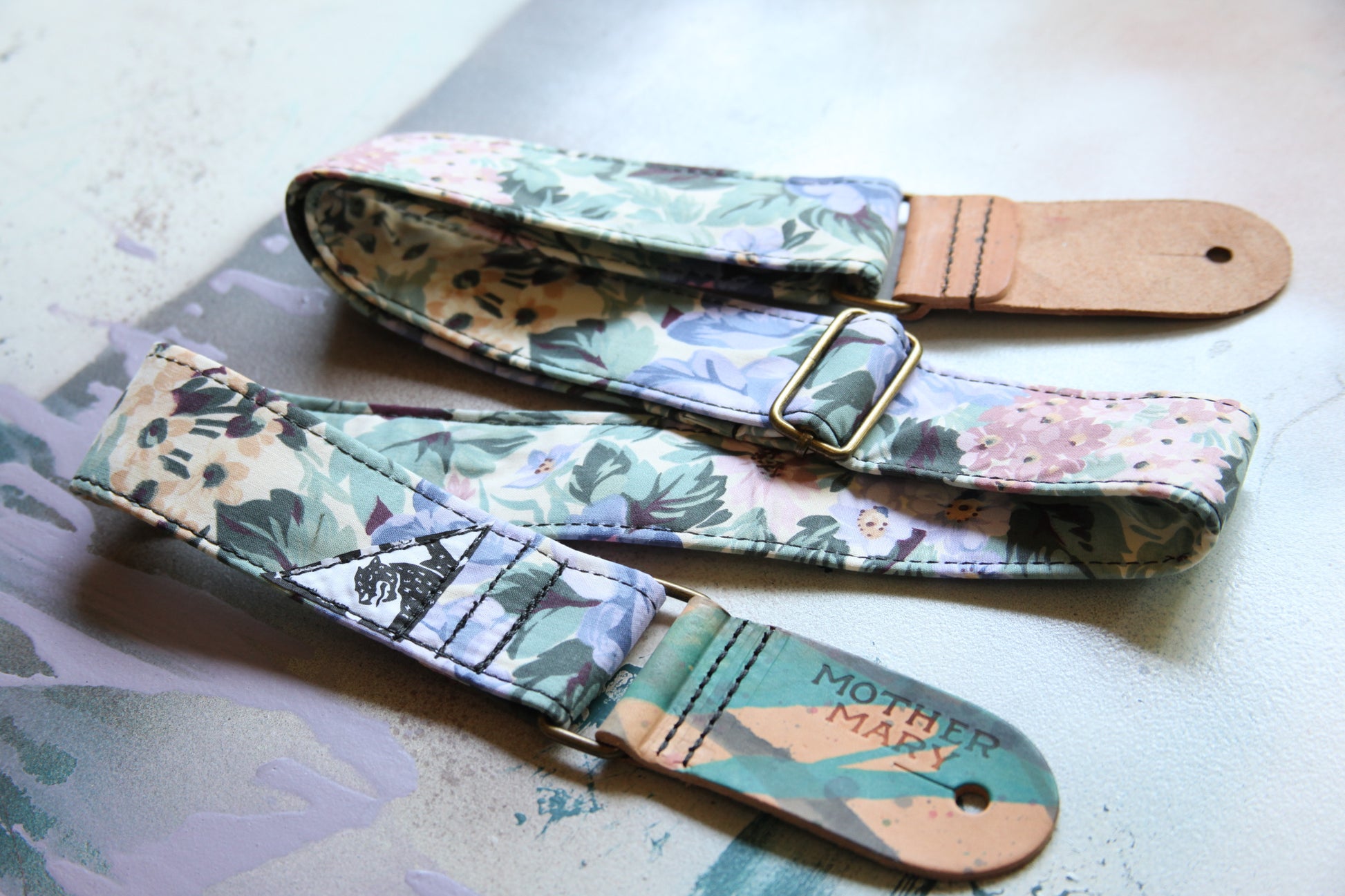 "The Violet Hour” Guitar Strap