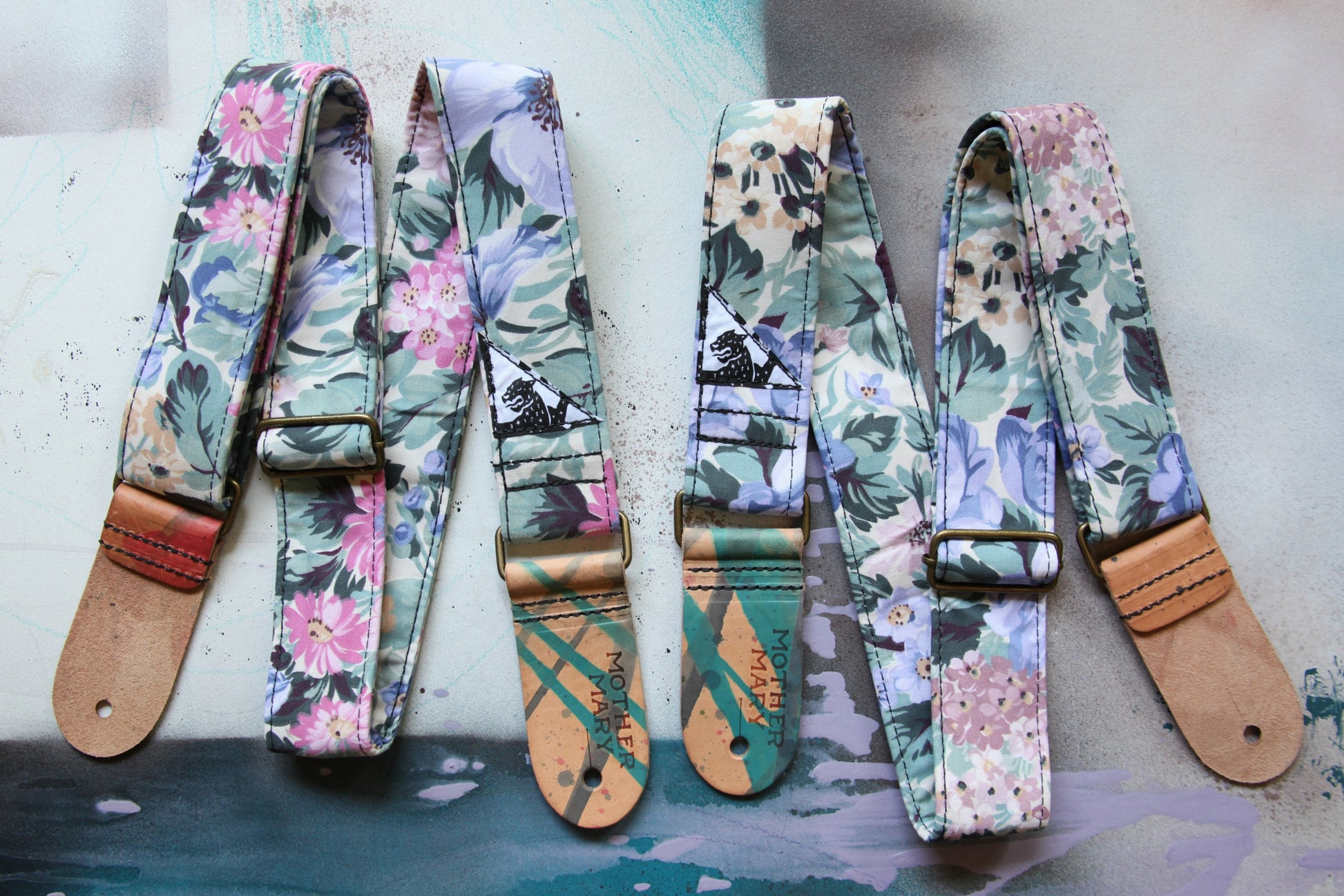 "The Violet Hour” Guitar Strap