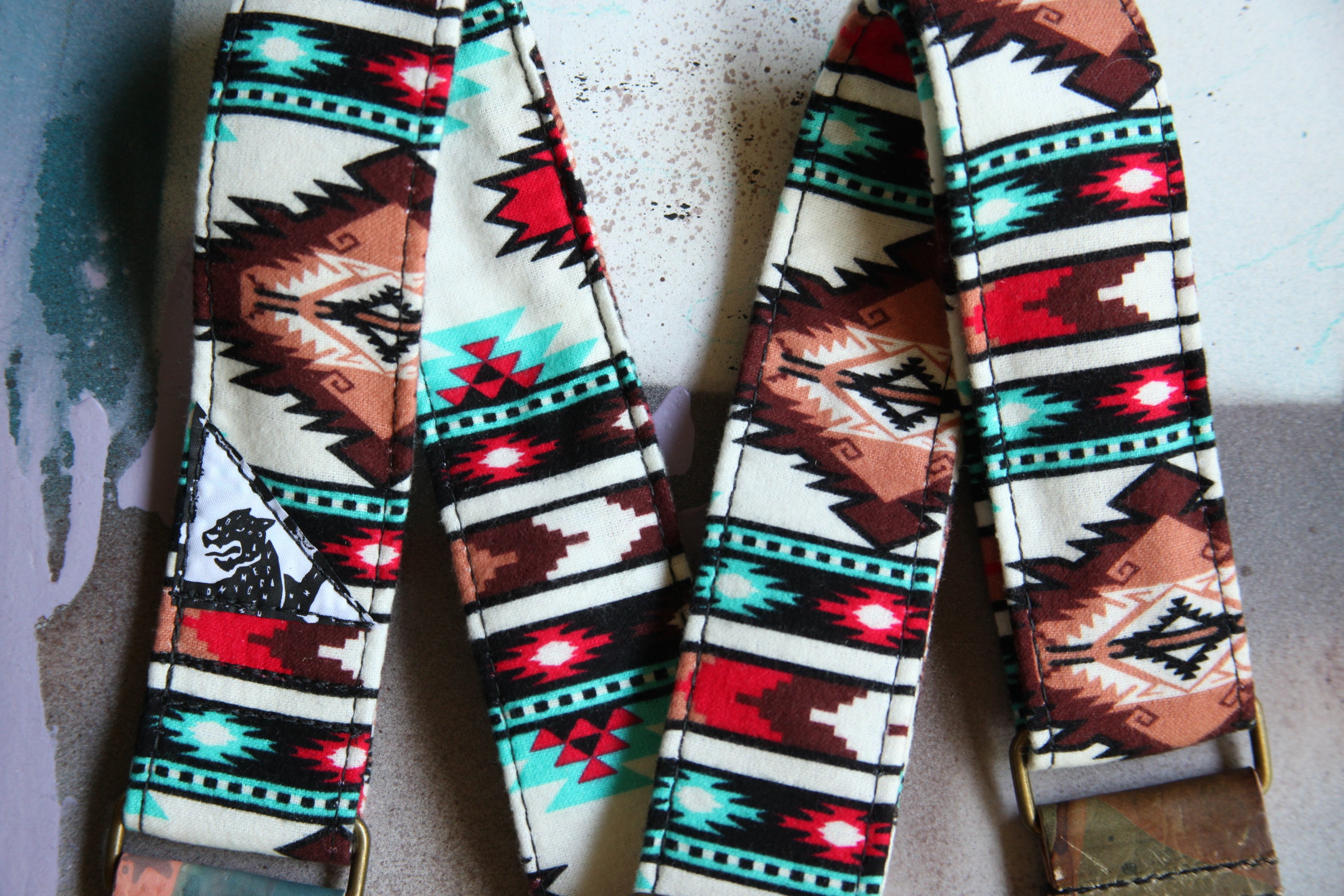 "We Landed On The Moon” Guitar Strap