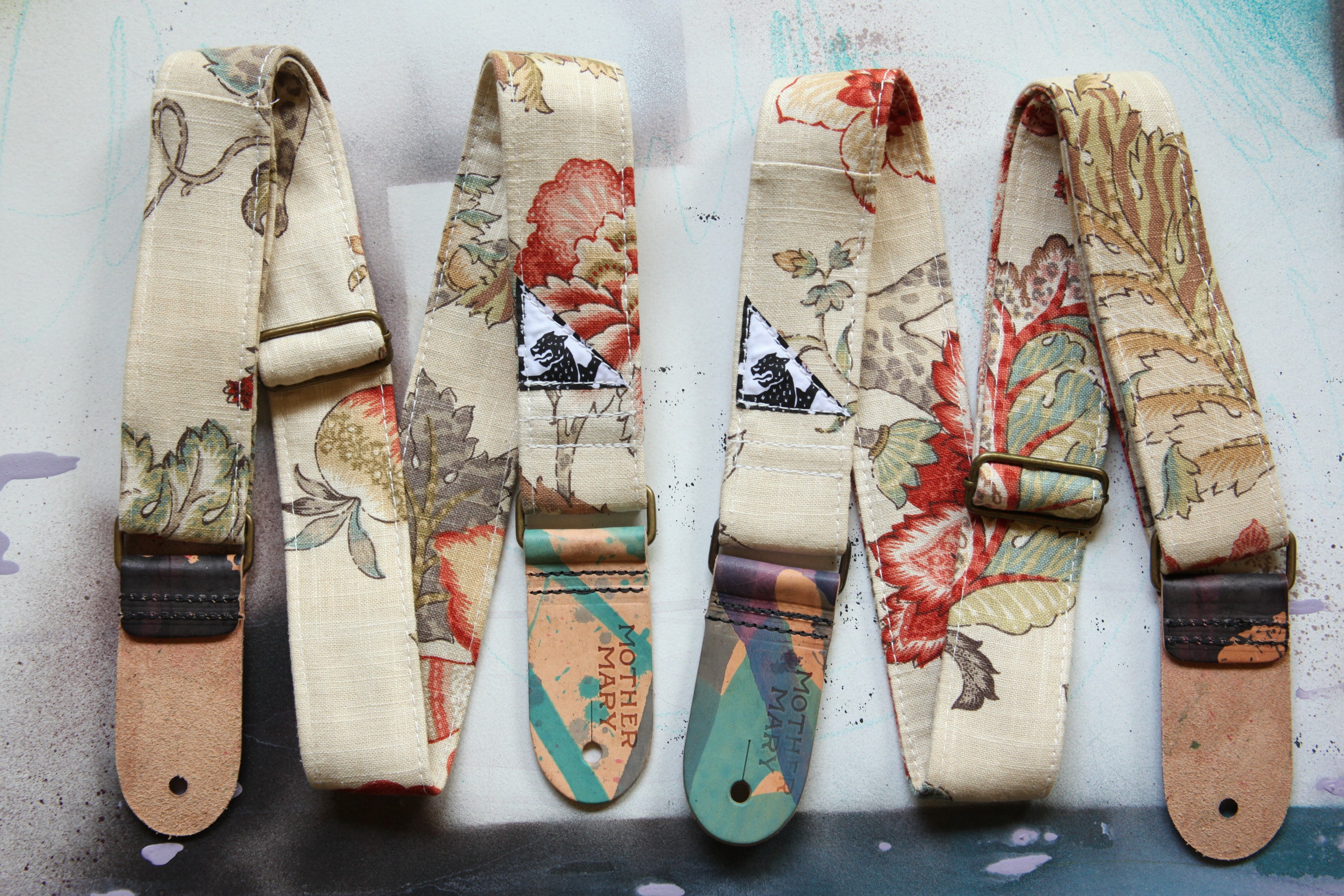 "Academic Antique” Guitar Strap