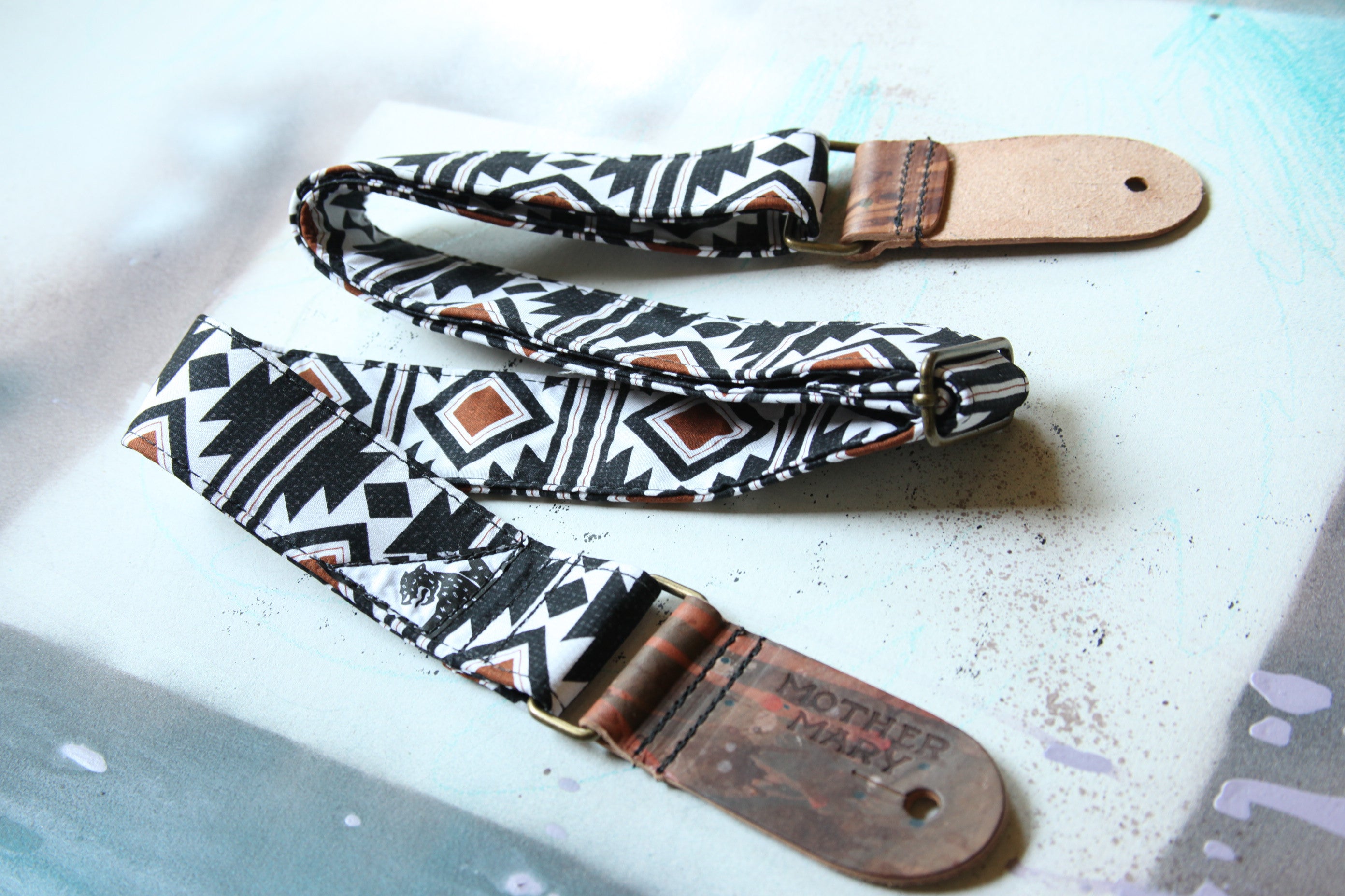 "Black Mesa” Guitar Strap