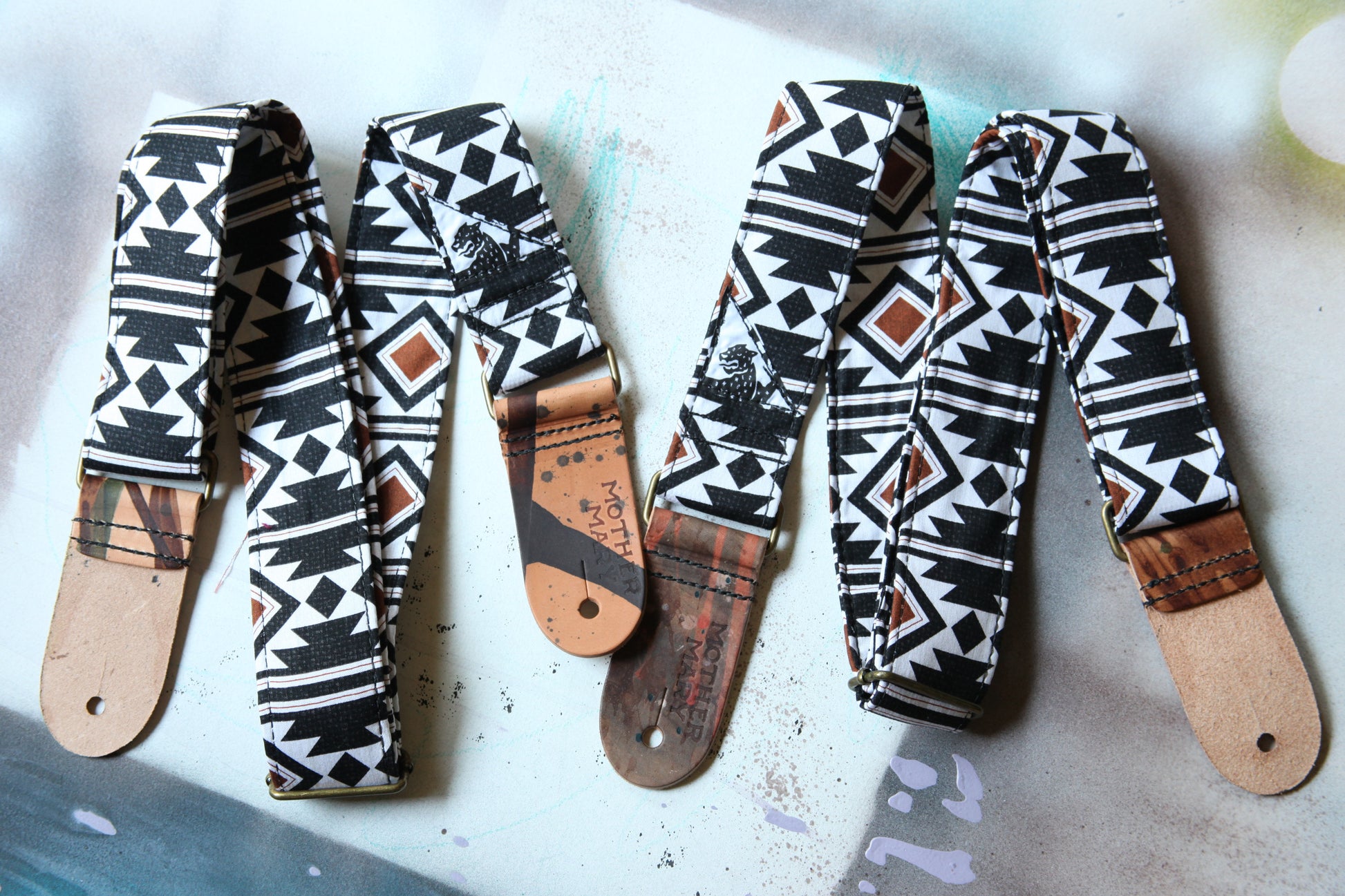 "Black Mesa” Guitar Strap