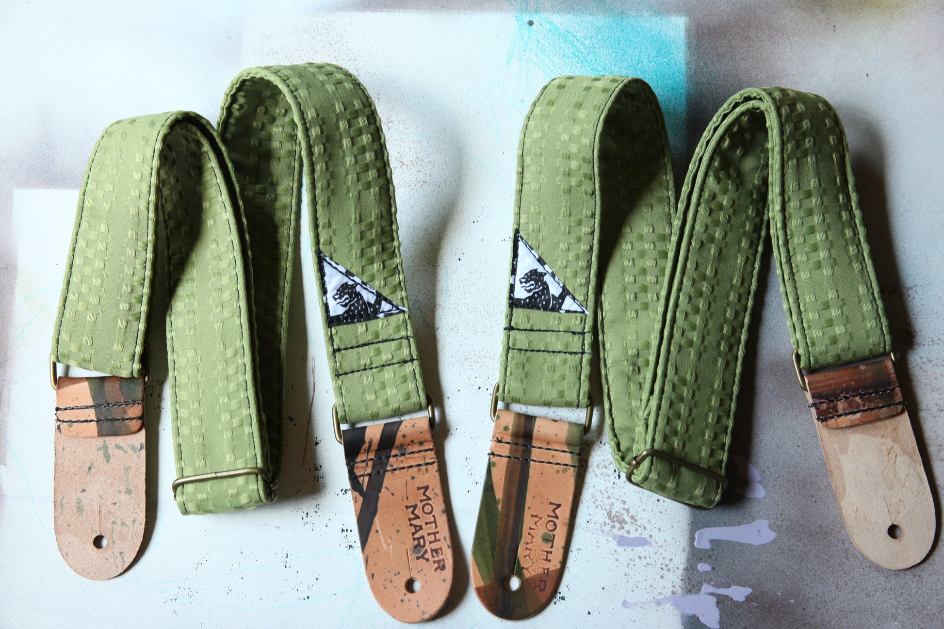"Houseplant” Guitar Strap