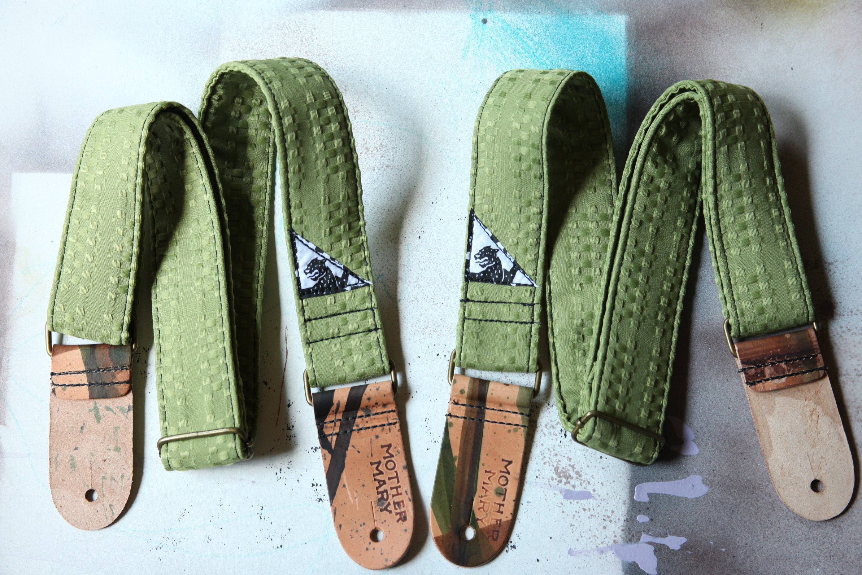 "Houseplant” Guitar Strap