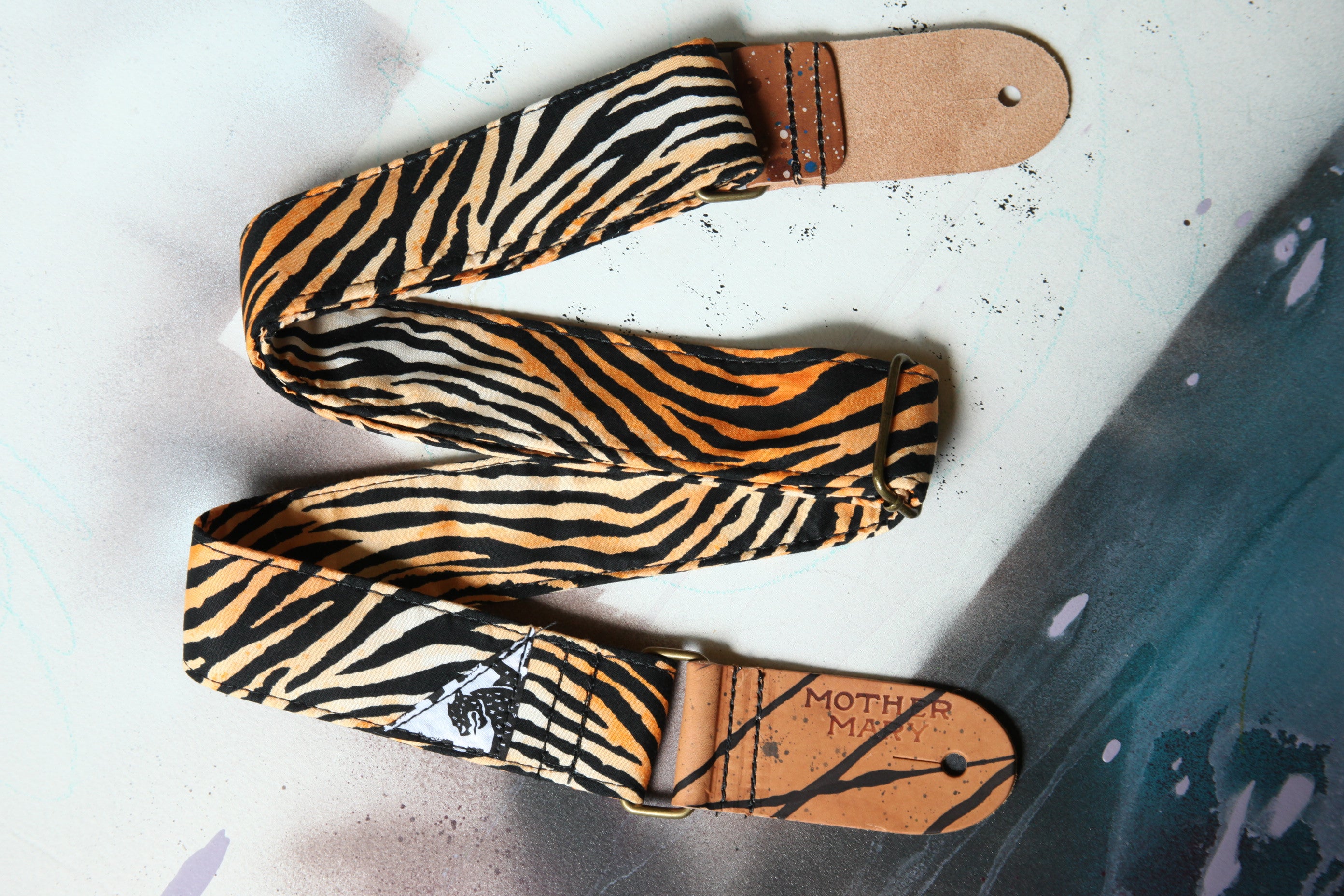 "Siegfried & Roy” Guitar Strap