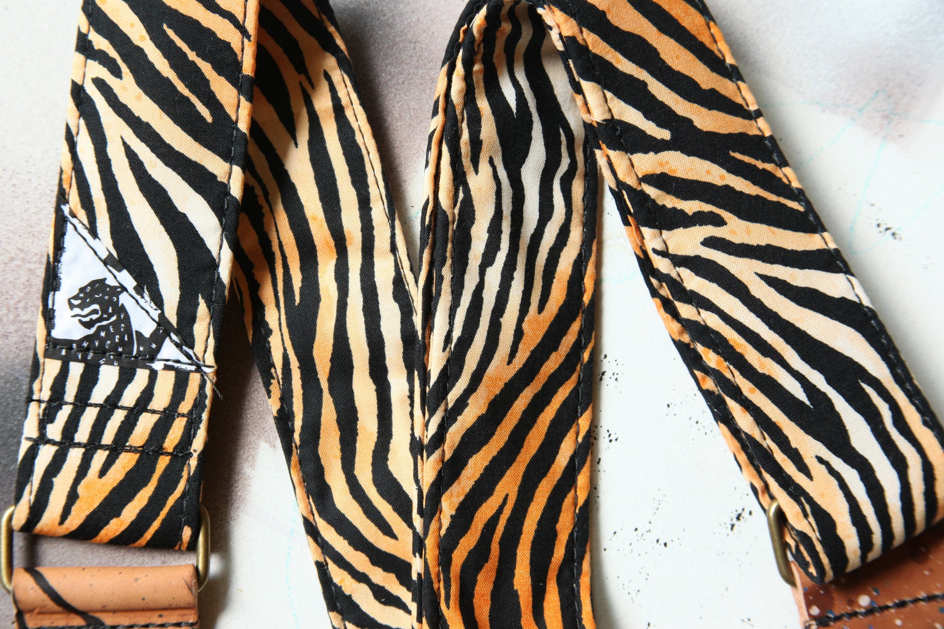 "Siegfried & Roy” Guitar Strap