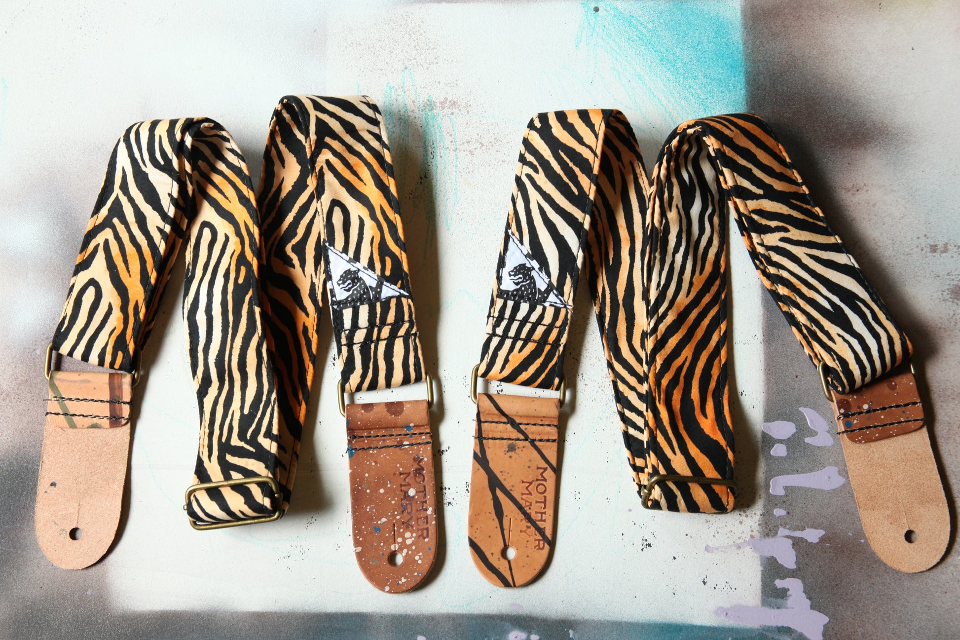 "Siegfried & Roy” Guitar Strap