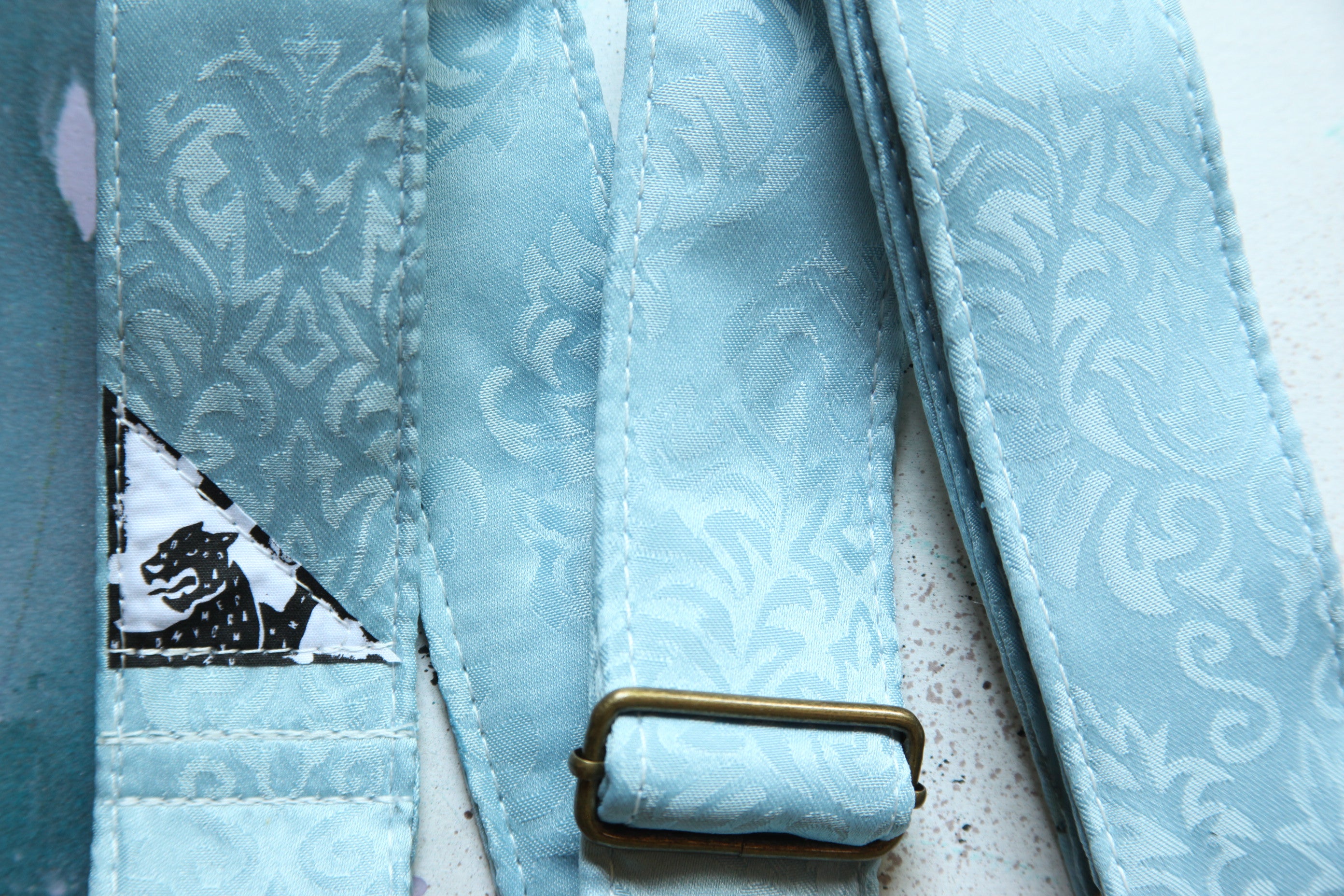 Granny Blue Guitar Strap