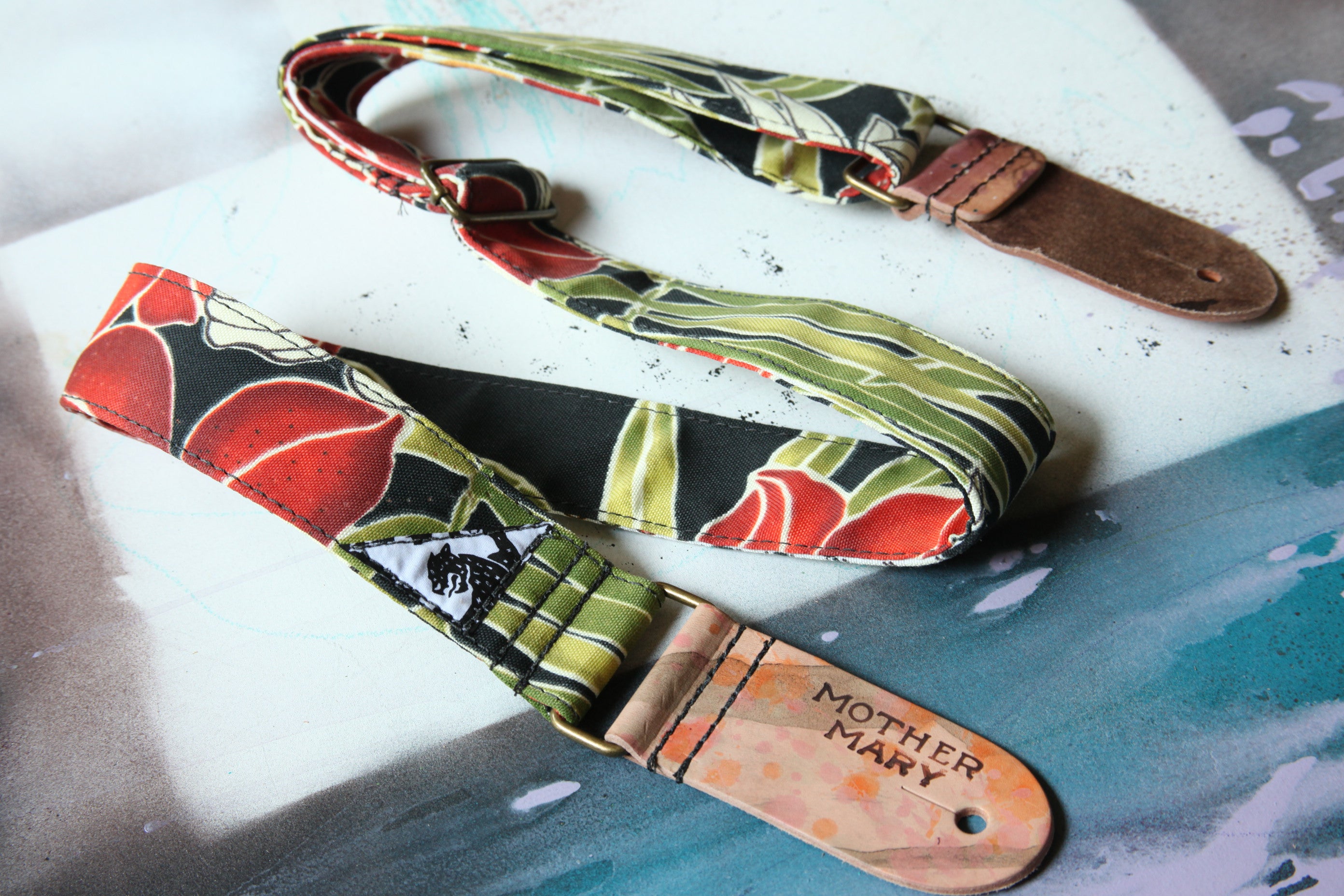 "Treasure Island” Guitar Strap
