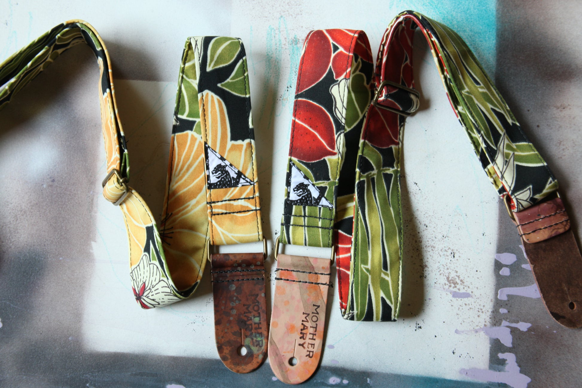 "Treasure Island” Guitar Strap