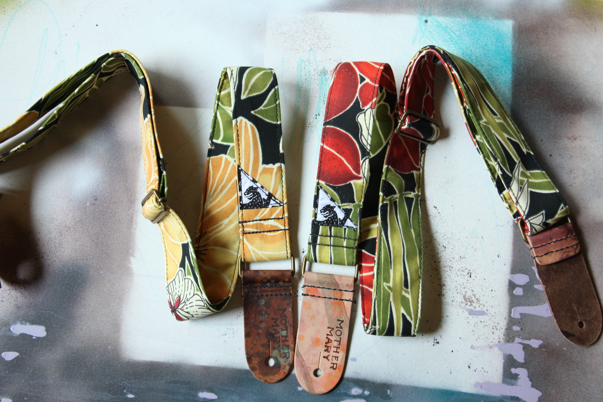"Treasure Island” Guitar Strap