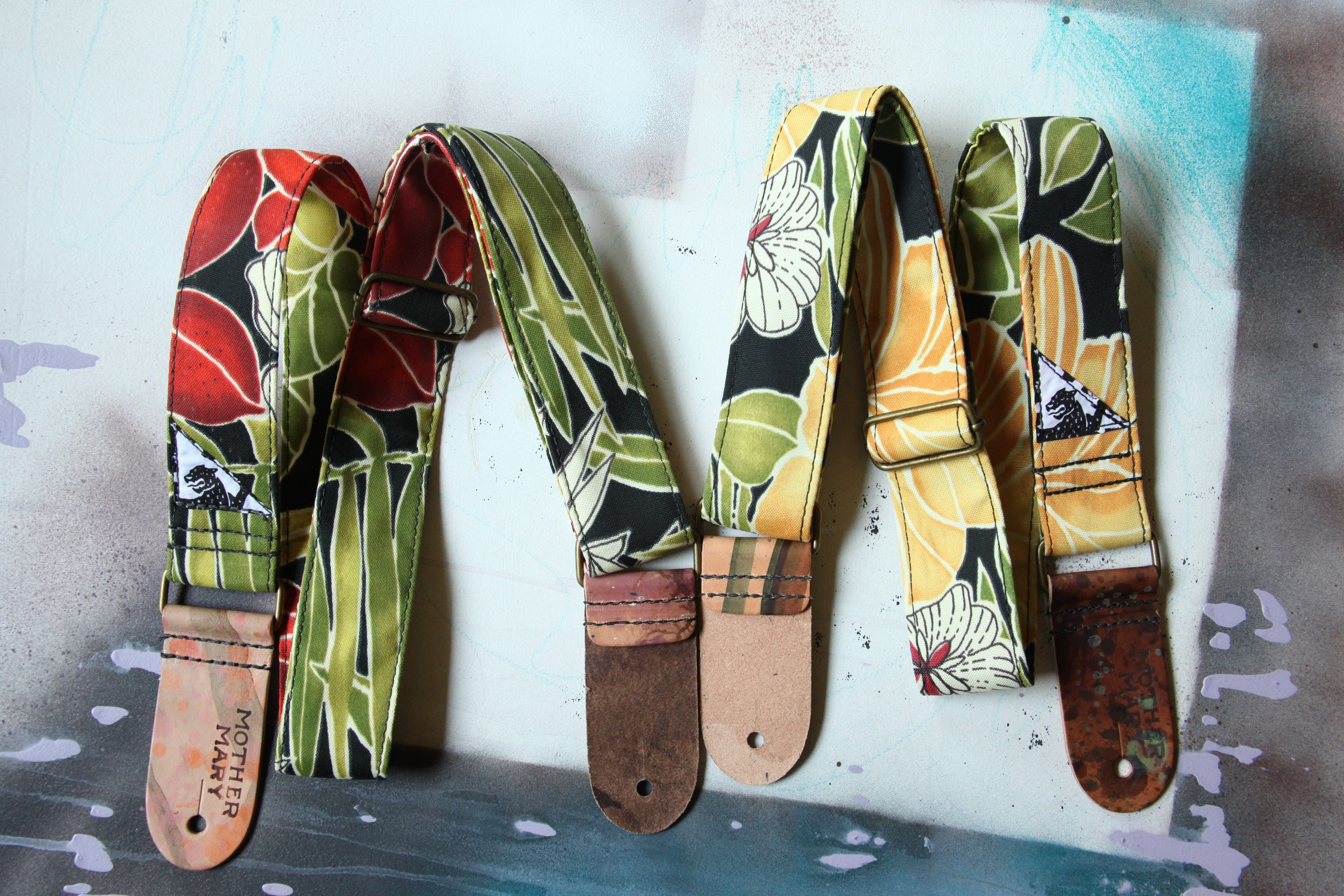 "Treasure Island” Guitar Strap