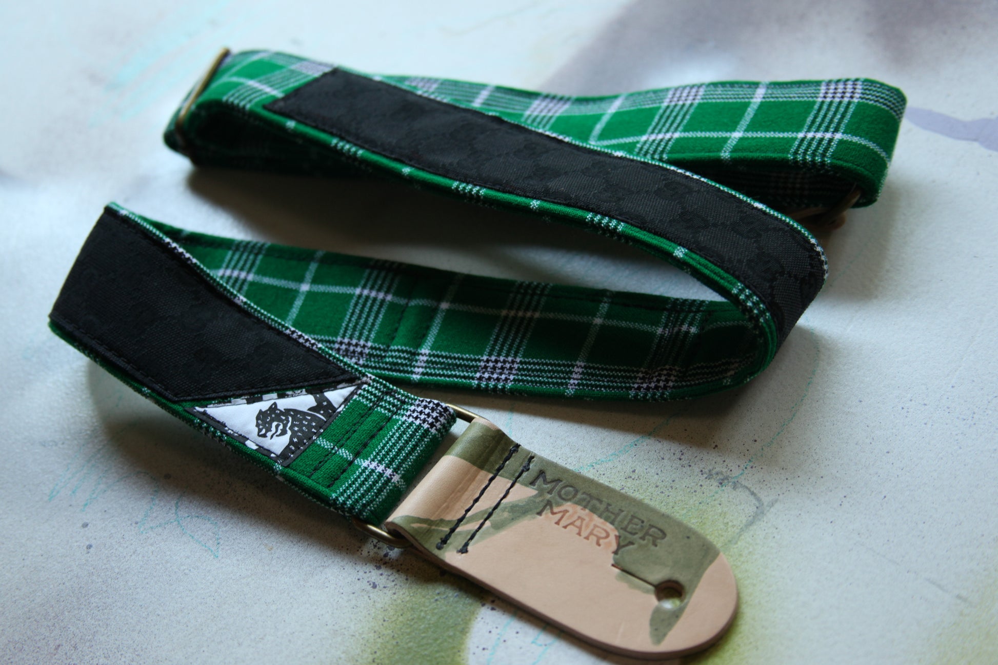 "Gucci Patch” Guitar Strap
