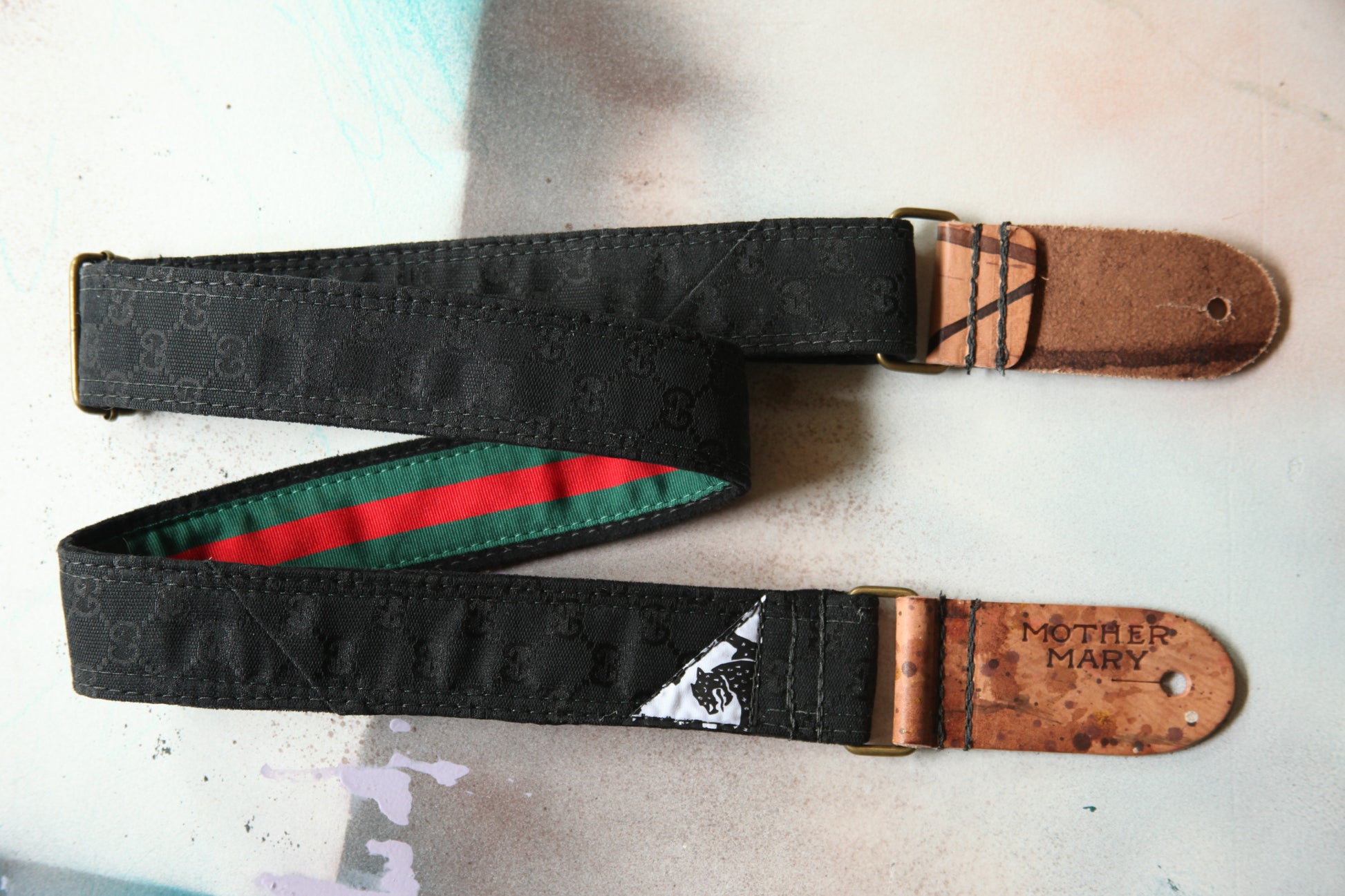 "Gucci” Guitar Strap