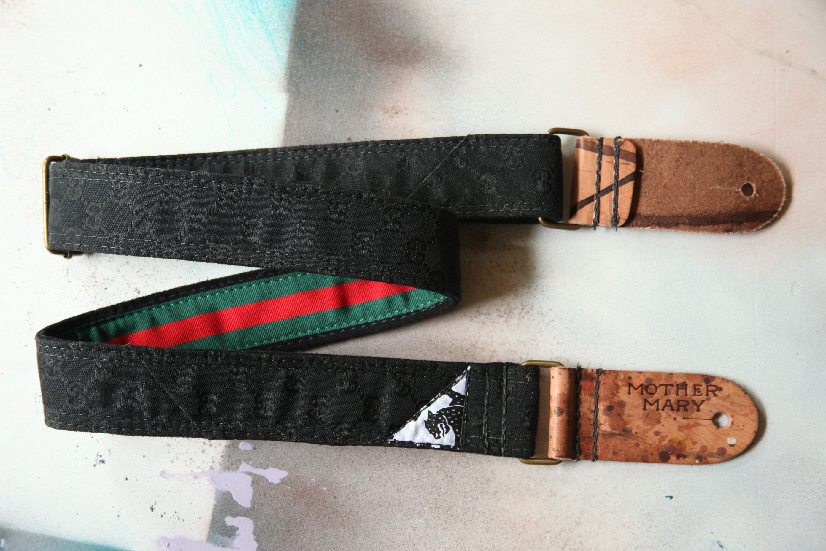 "Gucci” Guitar Strap
